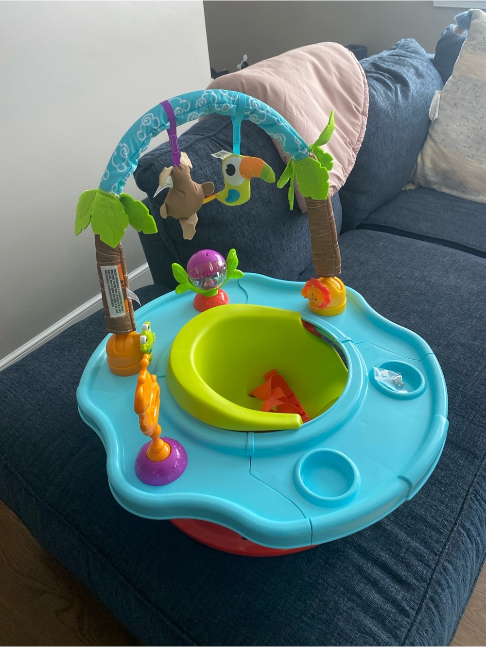 Fun Baby Seat for Sitting Up, Playtime, and Meals, Ages 4 Months to 4 Years